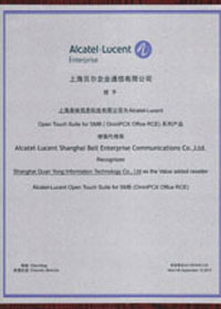 alcatel授权书